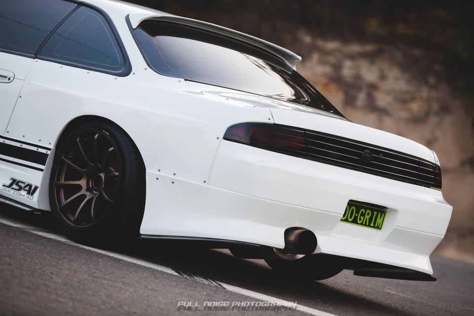 NISSAN S14 200SX SILVIA 55MM REAR OVER FENDERS 3