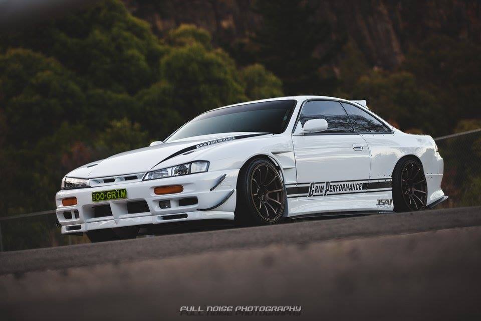 NISSAN S14 SERIES 2 200SX SILVIA 30MM+ FRONT FENDERS 2