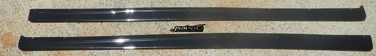 NISSAN S13 SILVIA AERO SIDE SKIRT EXTENSIONS (FRP) JSAI AERO