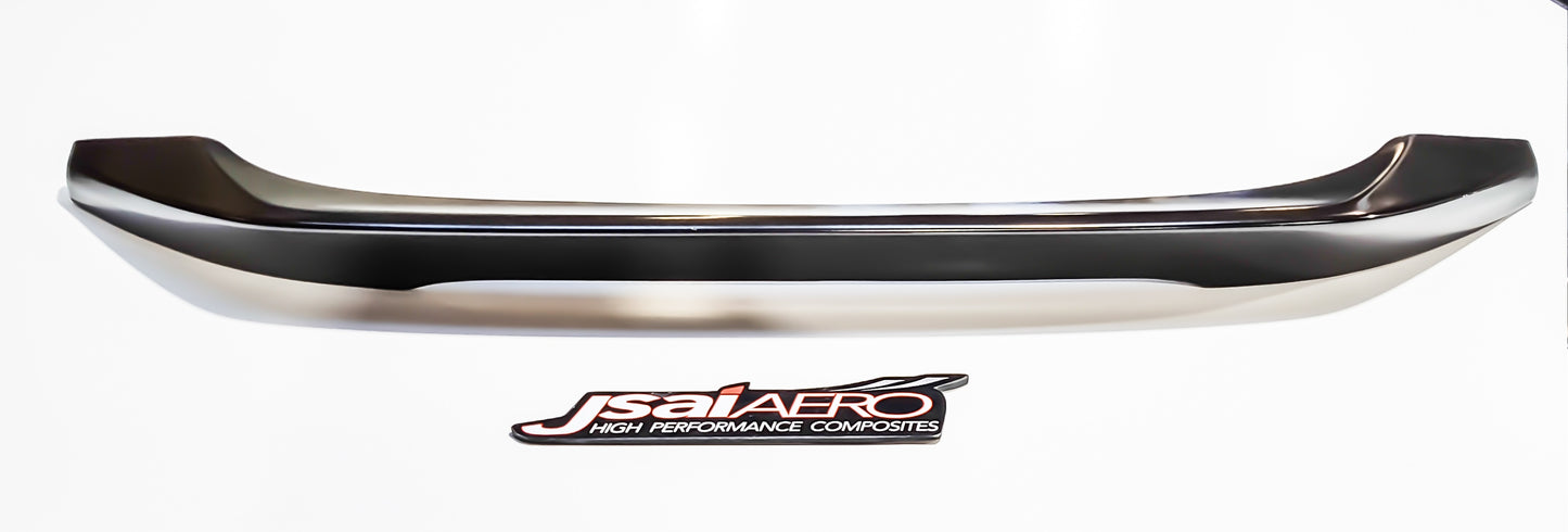 JSAI Aero front lip splitter black finish for front bumper extension