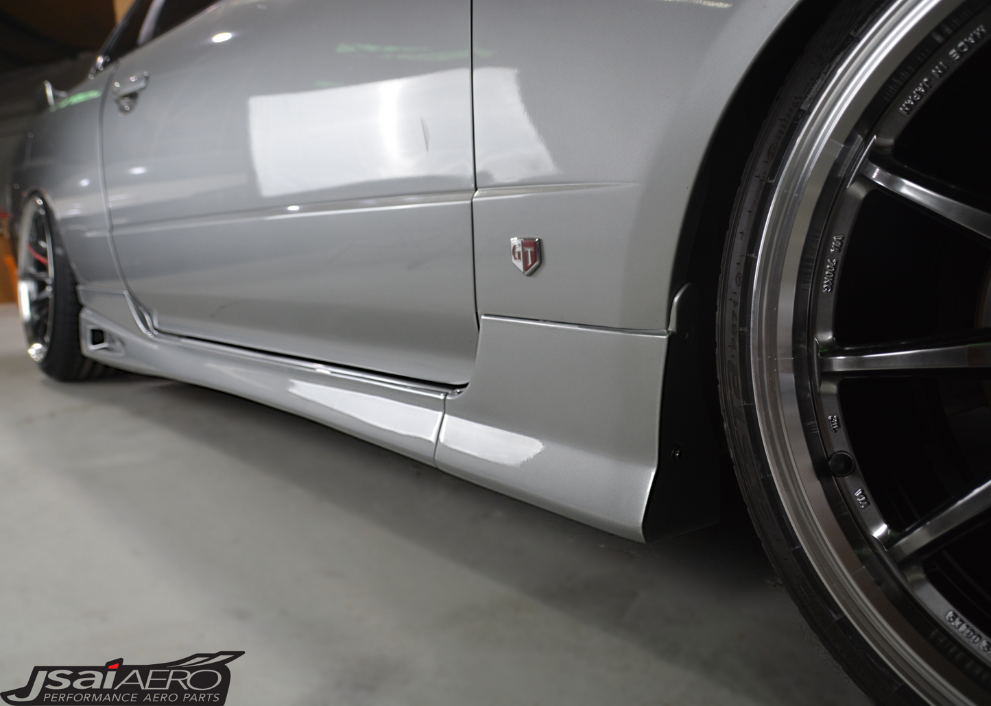 Nissan R34 Altia style side skirts aftermarket body kit