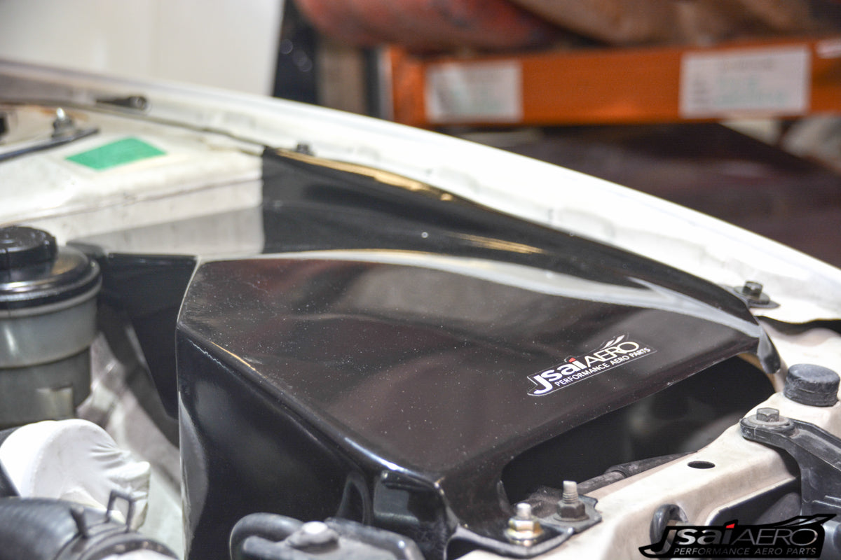 Nissan S15 Silvia 200SX SR20DET JSAI Aero airbox cover aftermarket engine bay part