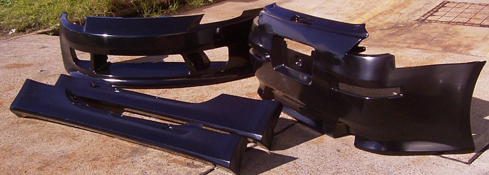 NISSAN Z33 350Z VERTEX STYLE FULL BODY KIT UNPAINTED