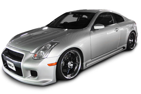 JSAI AERO Nissan V35 Skyline Weber Sports style full body kit, aftermarket aero upgrade designed to enhance aggressive styling and aerodynamic performance.