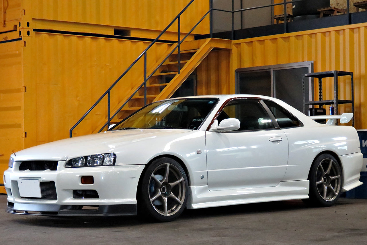 Nissan Silvia S15 with JSAI AERO performance body kit installed.