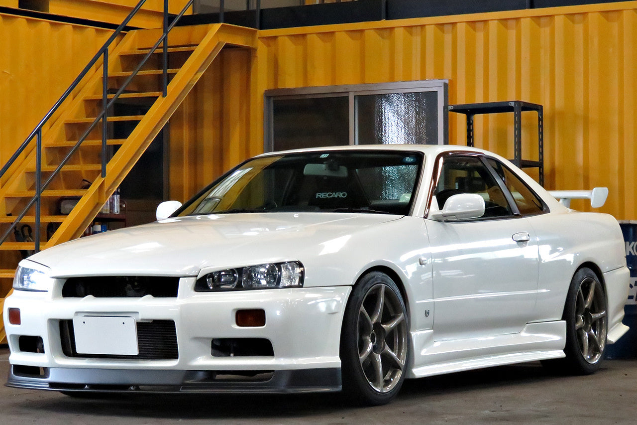 Nissan Silvia S15 fitted with JSAI AERO body kit and performance aero parts.
