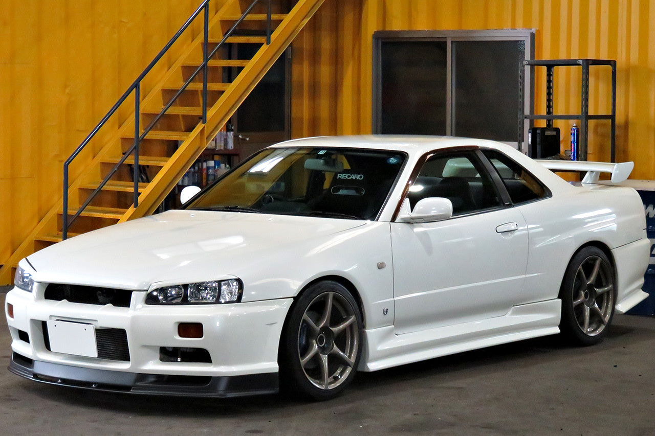 Nissan Silvia S15 with JSAI AERO performance body kit installed.