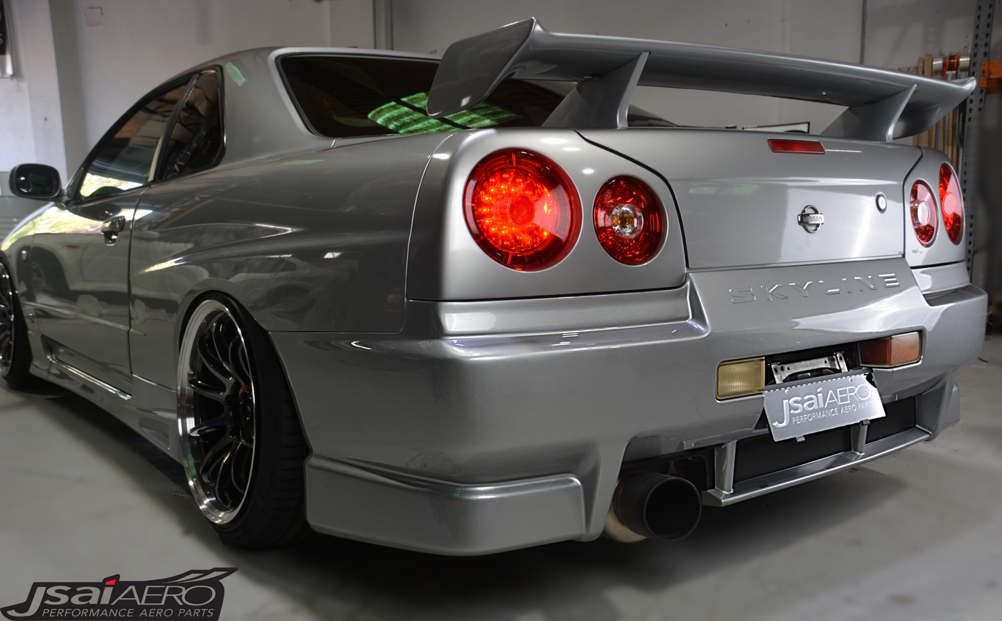 R34 Nissan Body kit Altia Style - Rear