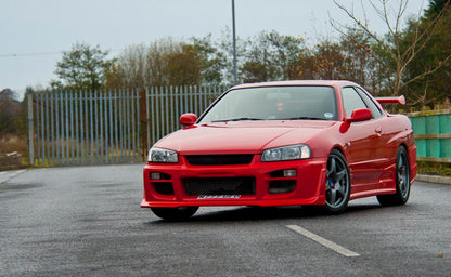 JSAI Aero Nissan Skyline R34 GTT Impul style front bar performance aero body kit