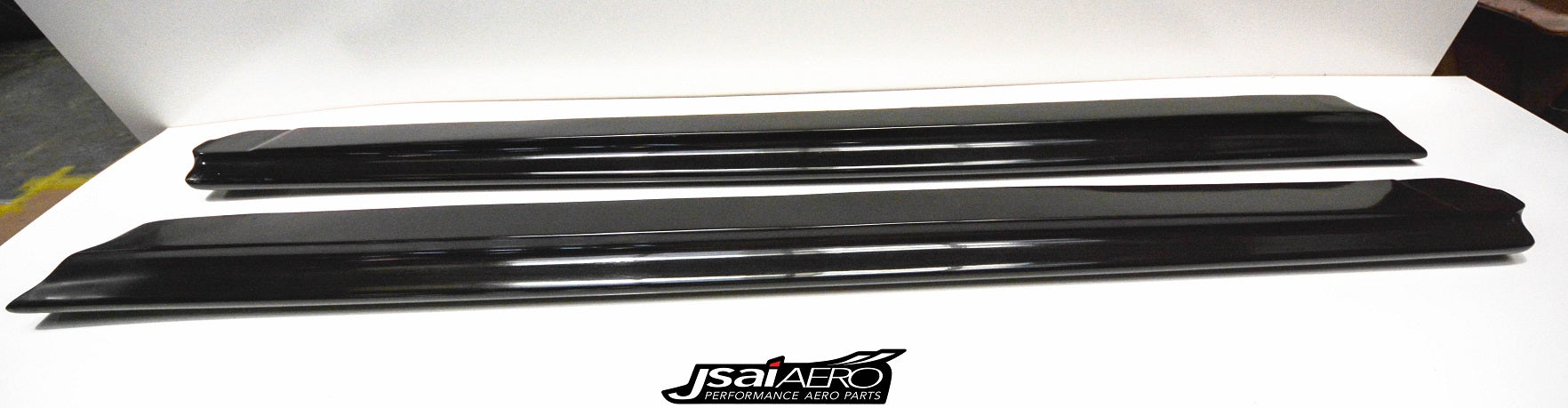 JSAI Aero black side skirt set for Nissan Skyline performance aero upgrade