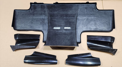 JSAI Aero body kit diffuser panel set with aero extensions