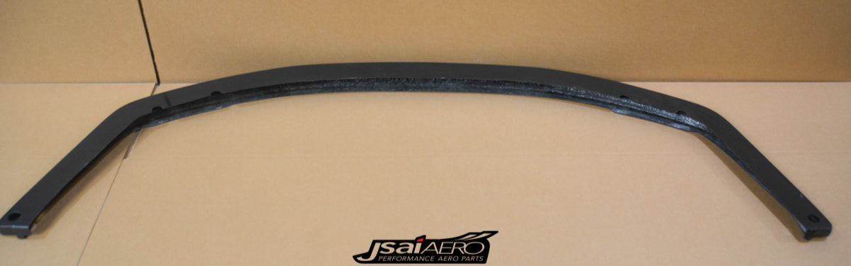JSAI Aero fibreglass splitter support panel for a Nissan Skyline front aero setup