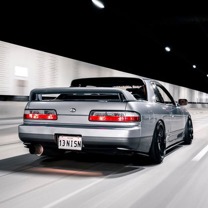 Nissan S13 Silvia FRP rear pods extensions body kit by JSAI Aero