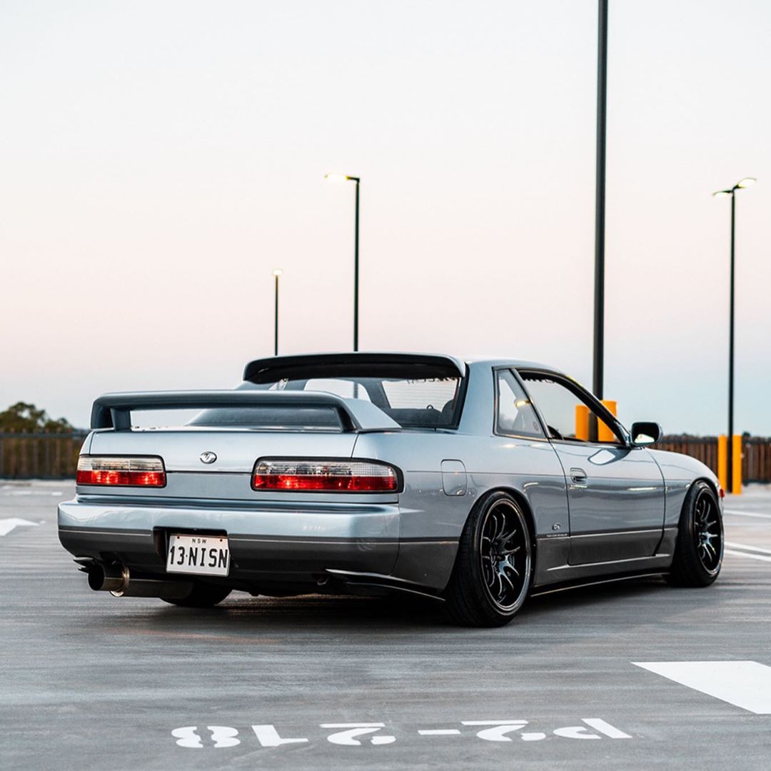 JSAI Aero Nissan S13 Silvia FRP side skirt extensions performance aero parts