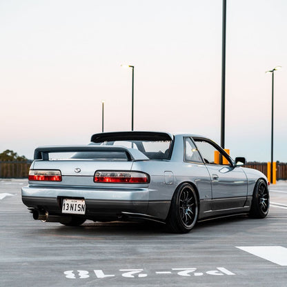 JSAI Aero Nissan S13 Silvia FRP side skirt extensions performance aero parts