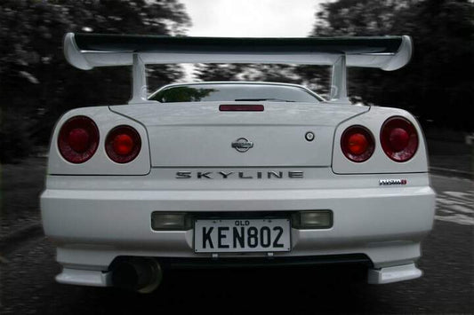 JSAI Aero Nissan Skyline R34 GTT Z-Tune style rear pods performance aero body kit