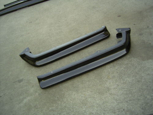 Pair of JSAI Aero rear bumper spats for aftermarket performance body kit