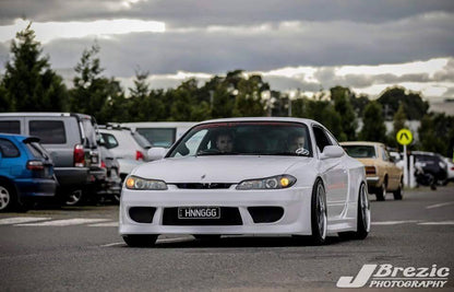 JSAI AERO Nissan S15 Vertex Ridge front bar body kit upgrade, designed to enhance aggressive front-end styling and aerodynamic performance.
