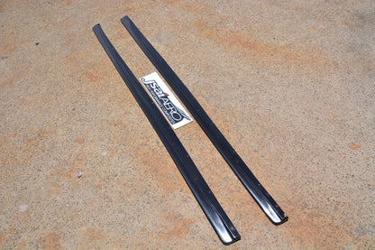 JSAI Aero side skirts pair black aftermarket side skirt extensions car body kit components