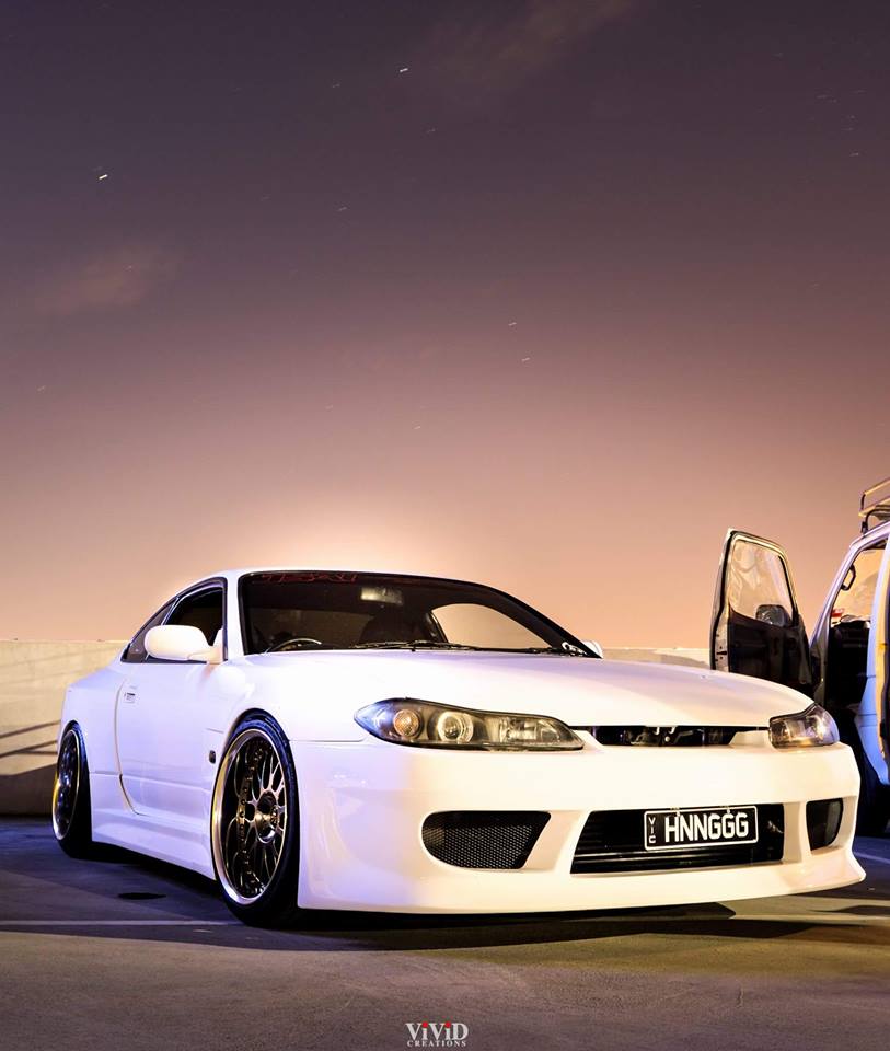 JSAI AERO Nissan S15 Silvia Vertex Ridge style front bar, premium aftermarket aero body kit component improving airflow, front-end downforce, and modified JDM build aesthetics.