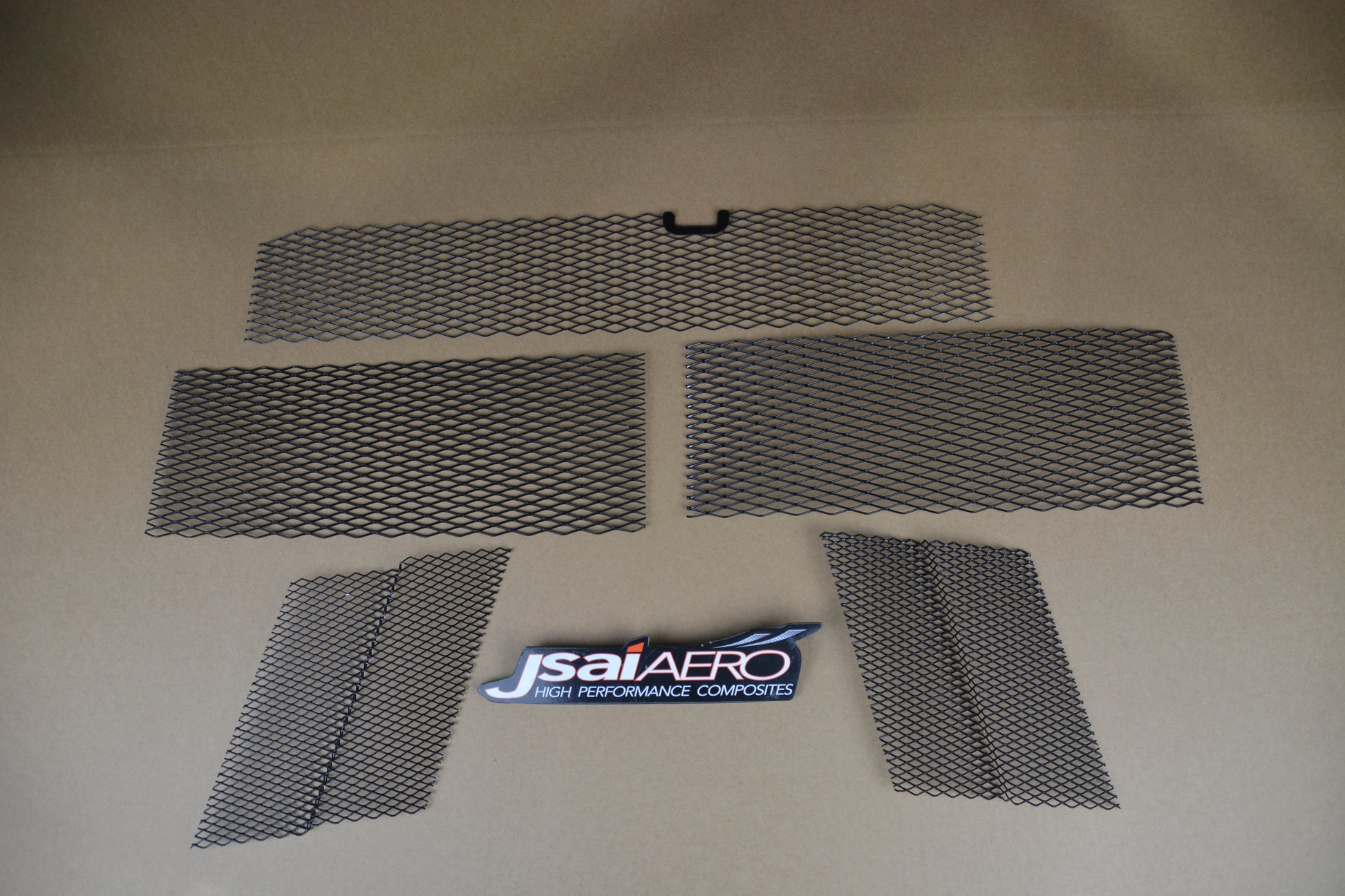 JSAI Aero Altiamesh front bumper mesh grille installed showcasing high airflow design durable construction and aerodynamic performance styling for automotive builds