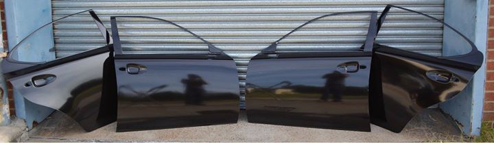 Lexus IS F doors body panels, OEM-style exterior components suitable for replacement or custom performance build