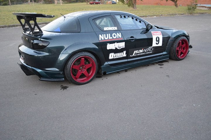 Mazda RX-8 rear diffuser by JSAI Aero aftermarket rear bumper diffuser body kit upgrade