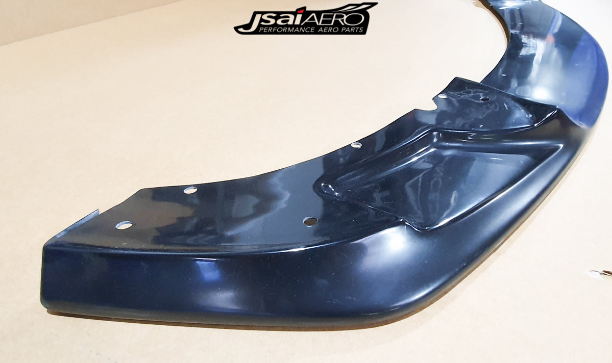 Mazda RX-8 SE3P Kouki Odula style front lip spoiler by JSAI Aero aftermarket front bumper lip angle view