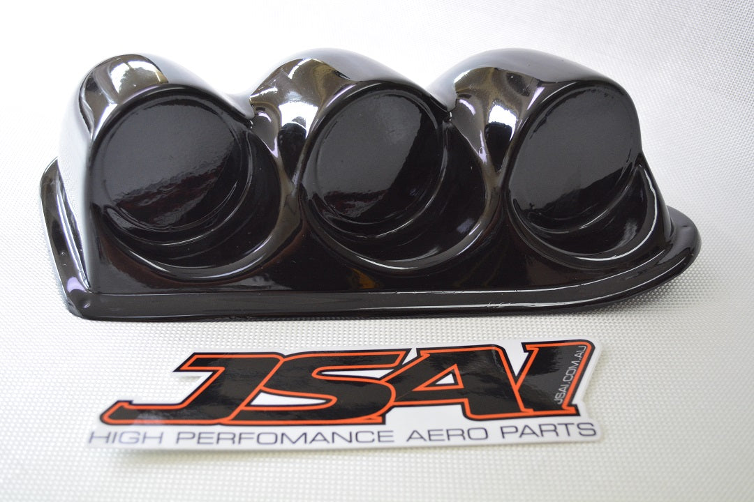 Mitsubishi Evo CT9A Ralliart gauge pod for aftermarket gauge installation and performance interior upgrade