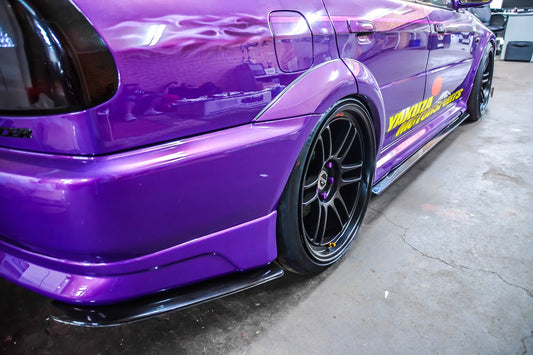 Mitsubishi Lancer Evolution 5 6 CP9A body kit extension set front side rear aftermarket kit