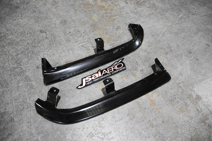 Mitsubishi Lancer Evolution 5 6 CP9A rear bumper extensions aftermarket body kit rear add-ons