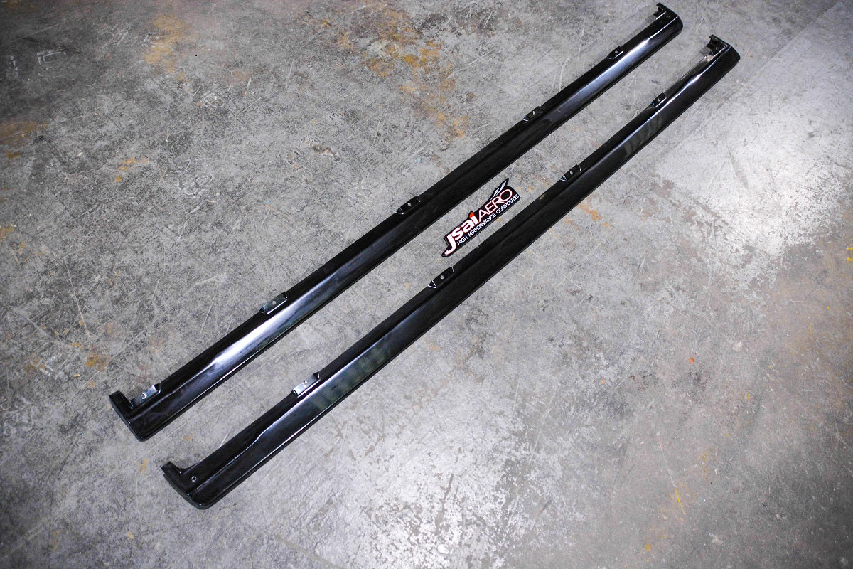 Mitsubishi Lancer Evolution 5 6 CP9A side skirt extensions aftermarket body kit add-ons