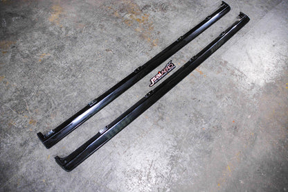 Mitsubishi Lancer Evolution 5 6 CP9A side skirt extensions aftermarket body kit add-ons