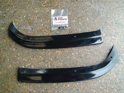 Mitsubishi Lancer Evolution 8 rear bumper extensions aftermarket body kit rear add-ons