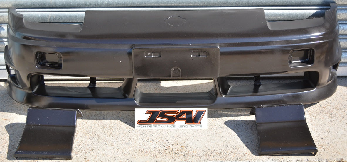 Nissan 180SX Type X front bumper bar without lip for performance aero upgrade