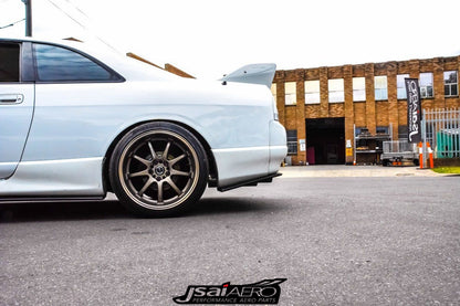 Rear bumper extensions for Nissan Skyline R33 GTS-T by JSAI Aero.