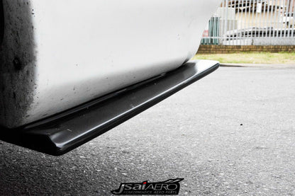 JSAI Aero rear bumper extensions designed for Nissan Skyline R33 GTS-T, enhancing rear styling and aerodynamics for performance body kit upgrades.