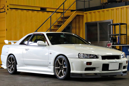 Nissan R34 GTT Type R style side skirts by JSAI Aero FRP aero kit