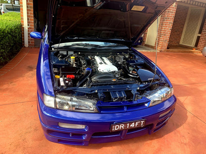 Nissan S14 Silvia 200SX SR20DET airbox cover aftermarket engine bay part