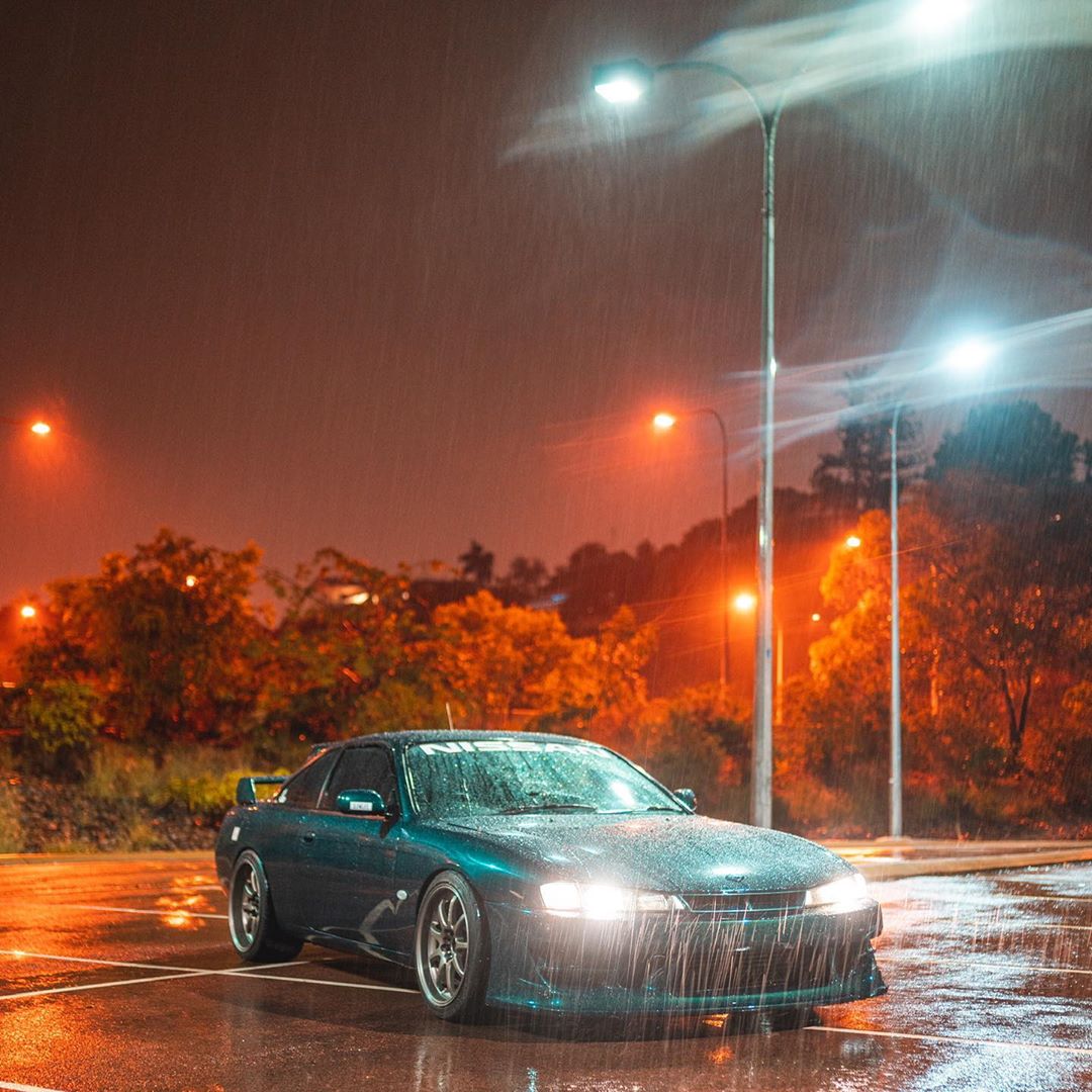 Nissan S14 Silvia 200SX Series 2 Vertex Lang style front bar aftermarket body kit