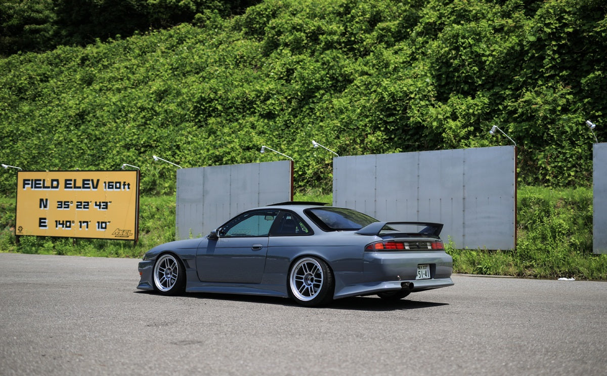 Nissan S14 Silvia 200SX Series 2 Kouki Vertex Lang style front fenders aftermarket body kit