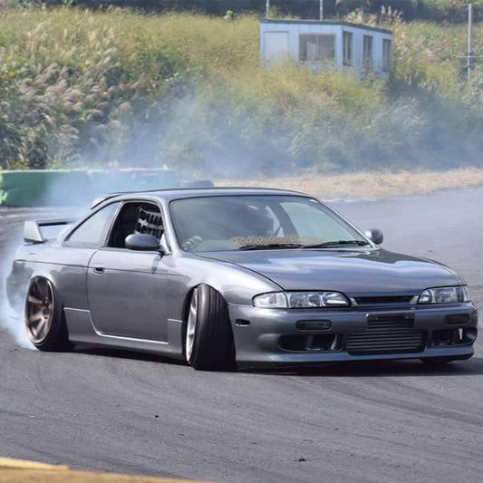 Nissan S14 Silvia 200SX Navan style side skirts aftermarket body kit