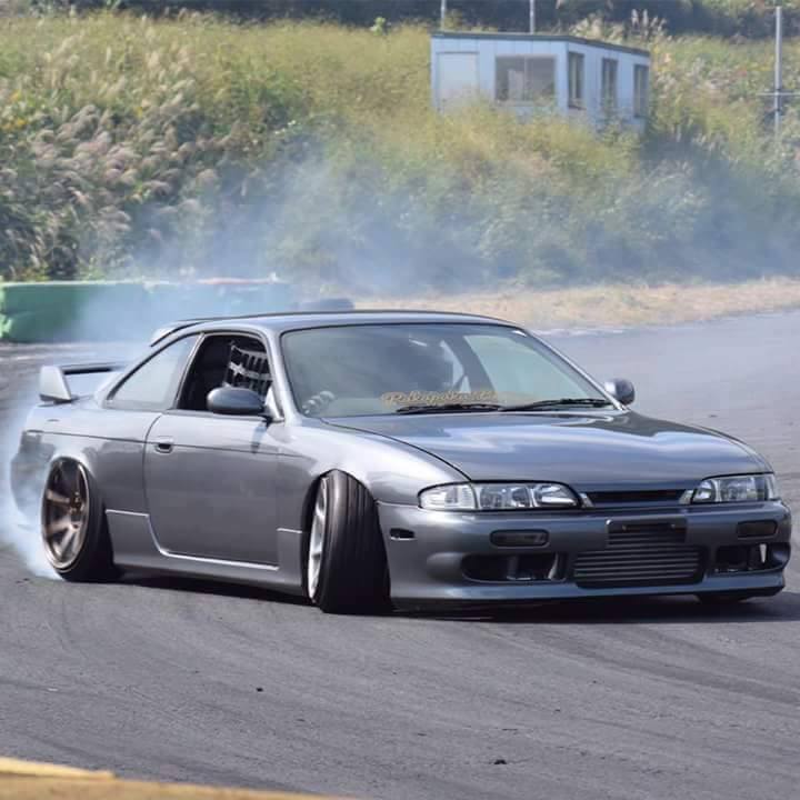 Nissan S14 Silvia 200SX Navan style side skirts aftermarket body kit