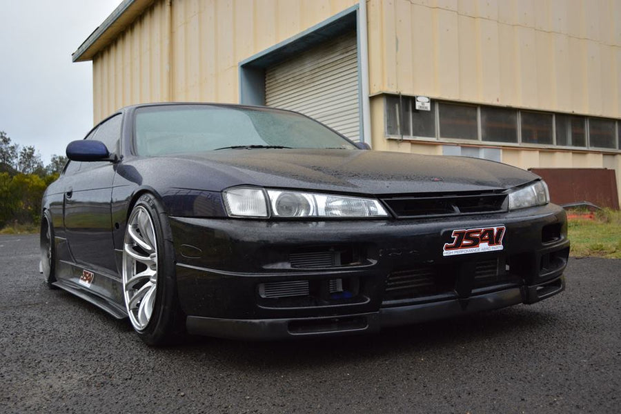 Nissan S14 Series 2 Silvia 200SX OEM style front lip aftermarket body kit