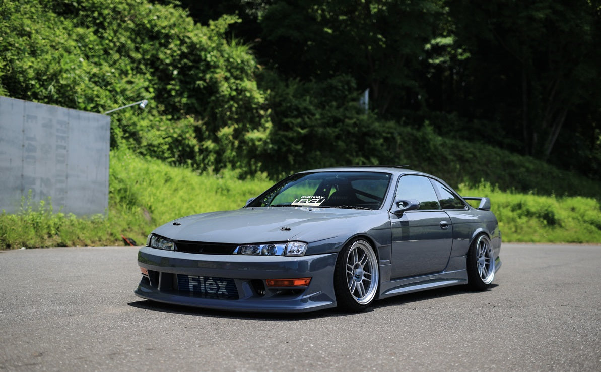 Nissan S14 Silvia 200SX Series 2 Kouki Vertex Lang style front fenders
