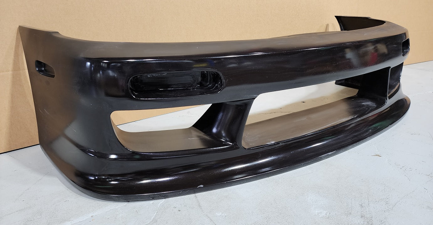 Nissan S14 Silvia 200SX Series 1 Zenki Vertex Lang style front bar by JSAI Aero