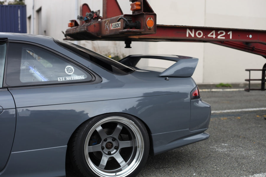 JDM Kouki style rear spoiler for Nissan S14 Silvia