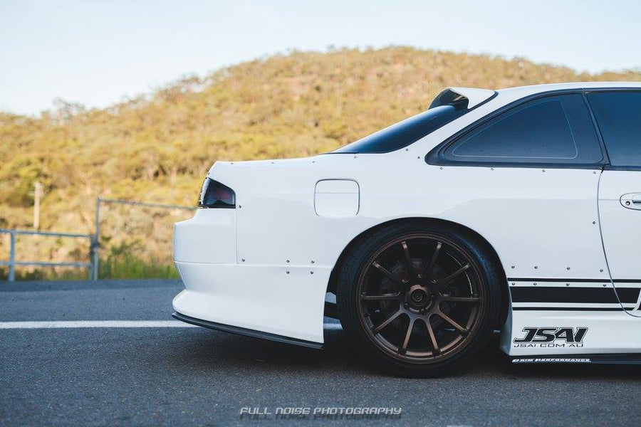 Nissan S14 Silvia 200SX 55mm rear overfenders wide body kit