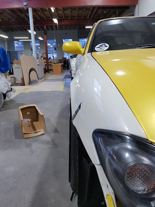 Nissan S15 200SX Silvia 15mm vented front fenders