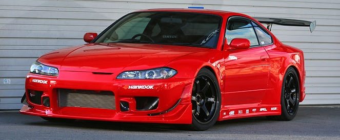 C-West GT Type style full body kit for Nissan S15 200SX Silvia